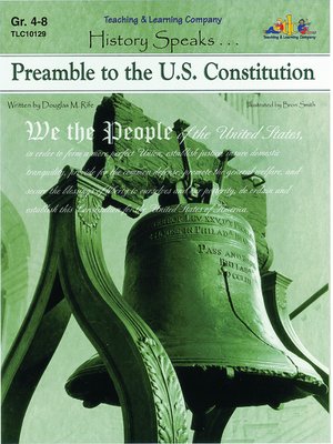 cover image of Preamble to the U.S. Constitution